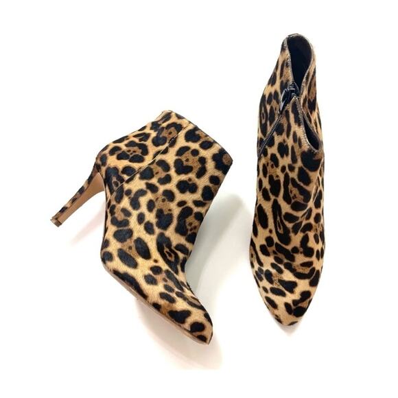 J. Crew Collection Metropolitan Calf Hair Ankle Boots - Picture 1 of 16